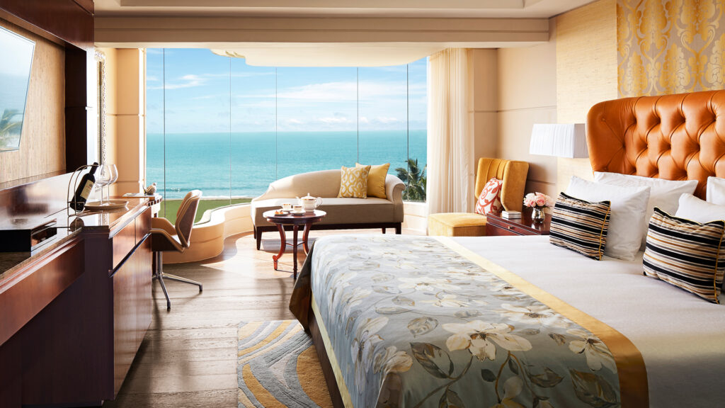 Services luxury suite with a view at taj samudra